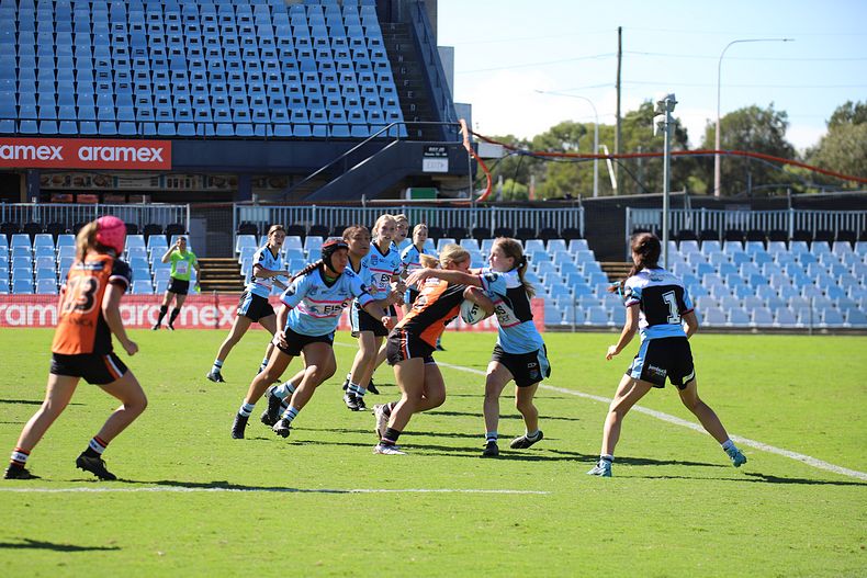 2021 Tarsha Gale Cup Rnd 8 Sharks v WestsTigers