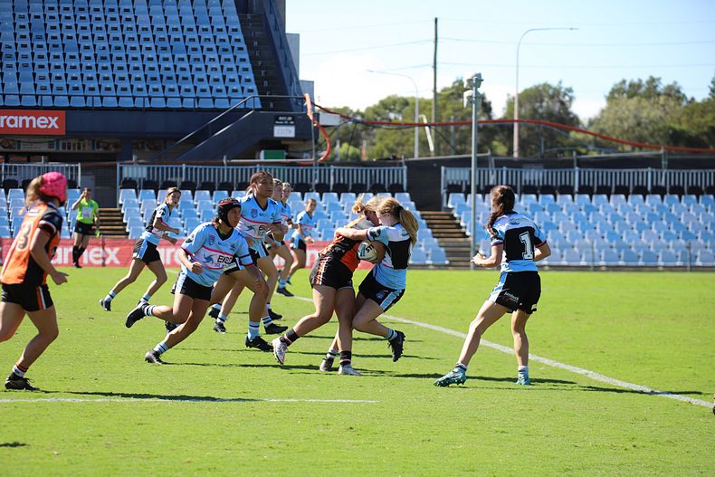 2021 Tarsha Gale Cup Rnd 8 Sharks v WestsTigers