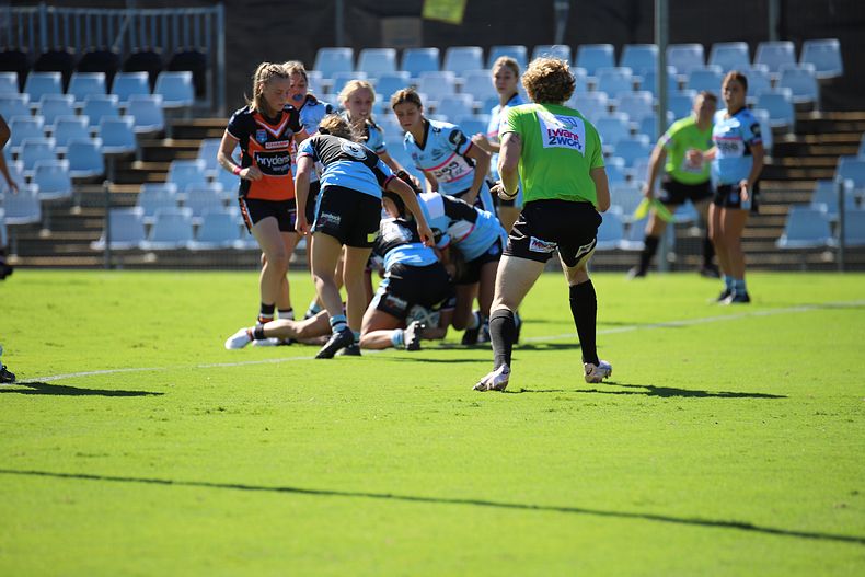 2021 Tarsha Gale Cup Rnd 8 Sharks v WestsTigers