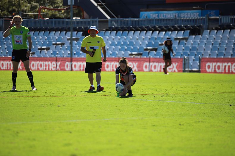 2021 Tarsha Gale Cup Rnd 8 Sharks v WestsTigers