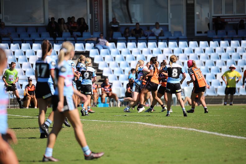 2021 Tarsha Gale Cup Rnd 8 Sharks v WestsTigers