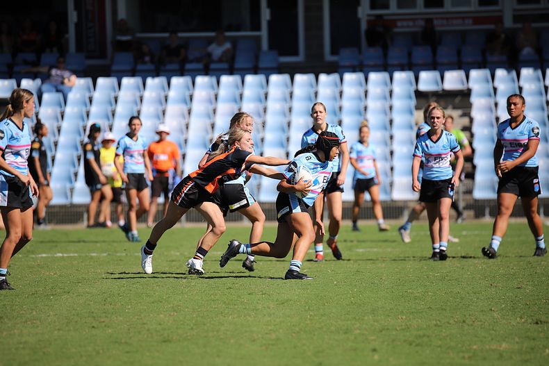 2021 Tarsha Gale Cup Rnd 8 Sharks v WestsTigers
