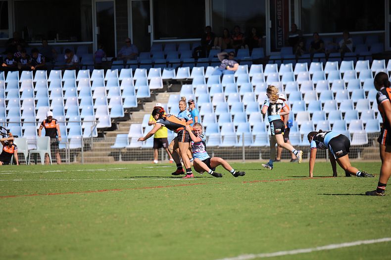 2021 Tarsha Gale Cup Rnd 8 Sharks v WestsTigers