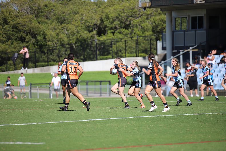 2021 Tarsha Gale Cup Rnd 8 Sharks v WestsTigers