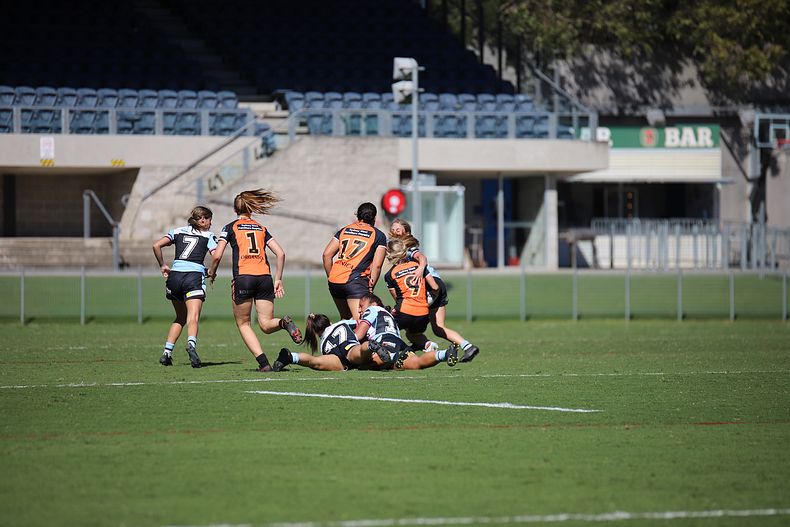 2021 Tarsha Gale Cup Rnd 8 Sharks v WestsTigers