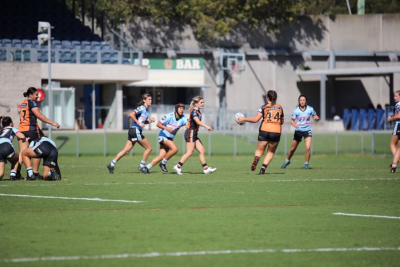 2021 Tarsha Gale Cup Rnd 8 Sharks v WestsTigers
