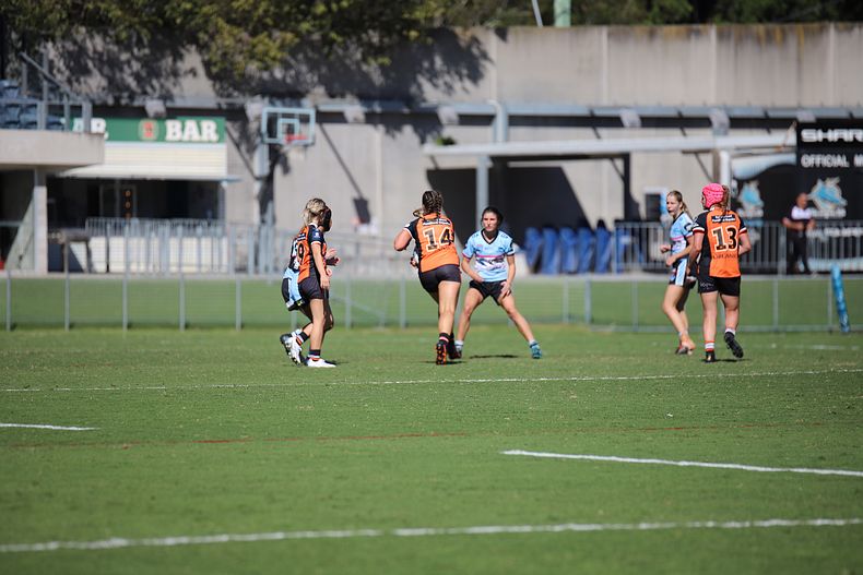 2021 Tarsha Gale Cup Rnd 8 Sharks v WestsTigers