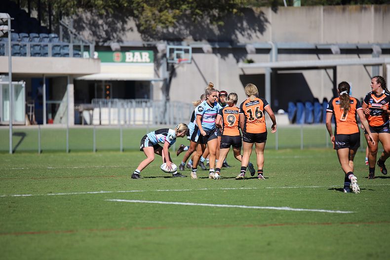 2021 Tarsha Gale Cup Rnd 8 Sharks v WestsTigers