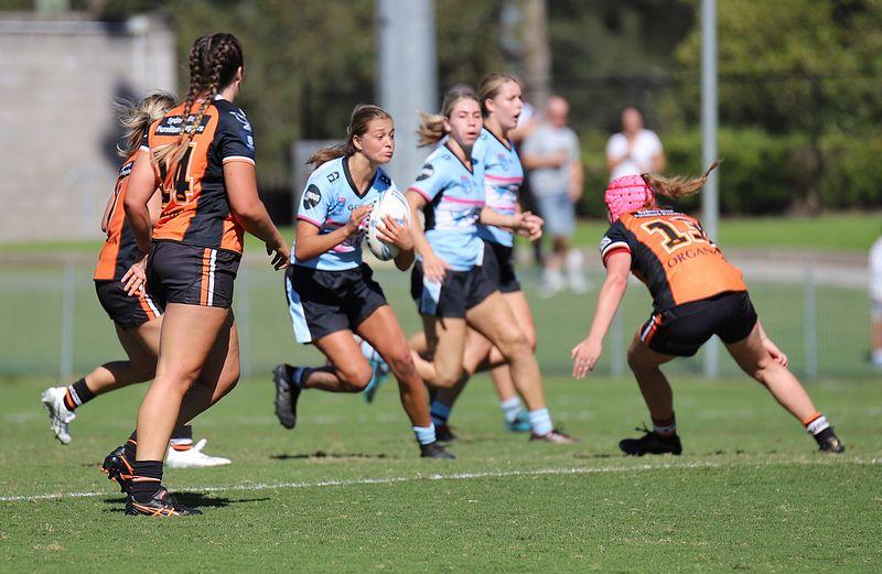 2021 Tarsha Gale Cup Rnd 8 Sharks v WestsTigers
