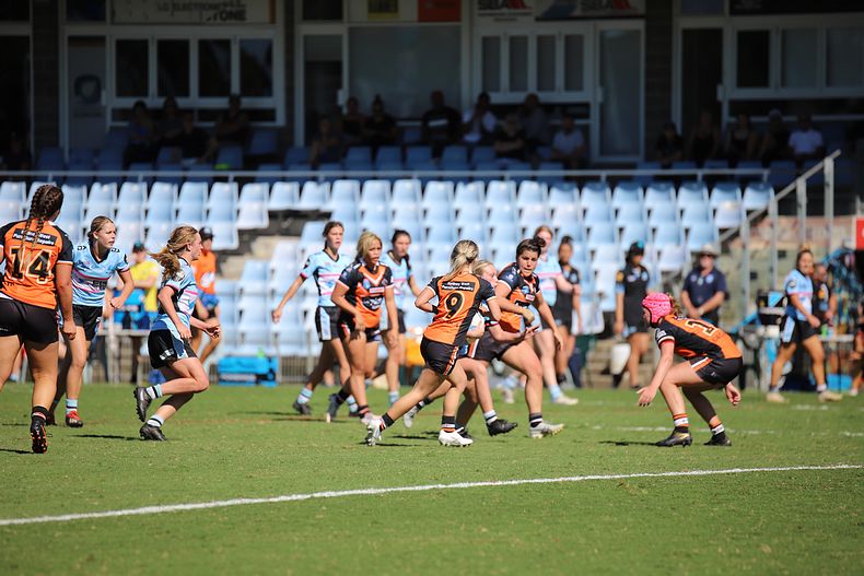 2021 Tarsha Gale Cup Rnd 8 Sharks v WestsTigers