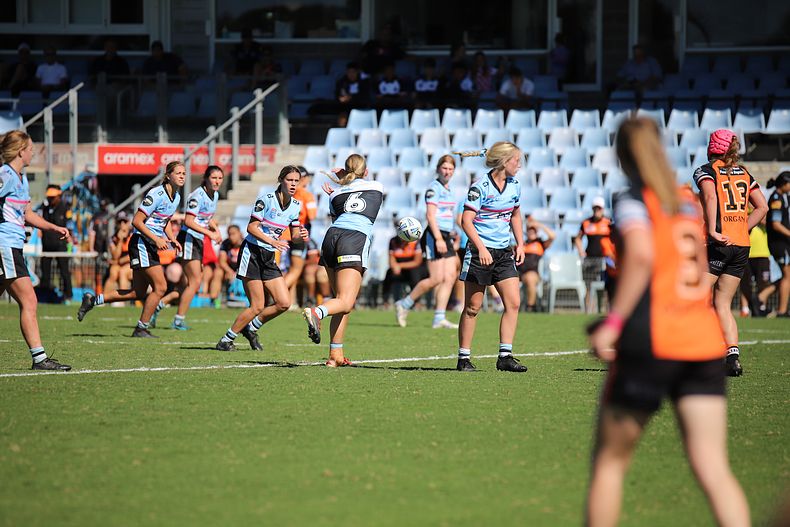 2021 Tarsha Gale Cup Rnd 8 Sharks v WestsTigers