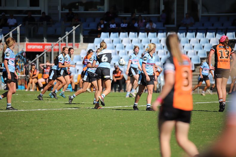 2021 Tarsha Gale Cup Rnd 8 Sharks v WestsTigers