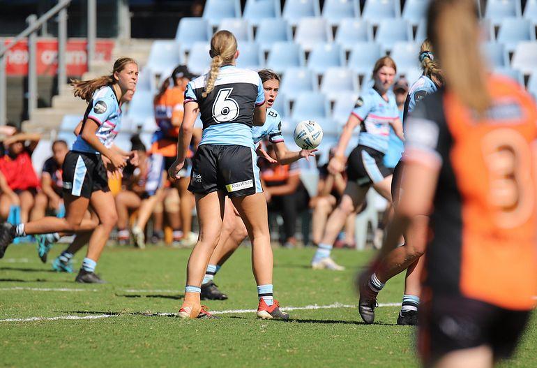 2021 Tarsha Gale Cup Rnd 8 Sharks v WestsTigers