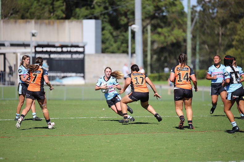 2021 Tarsha Gale Cup Rnd 8 Sharks v WestsTigers