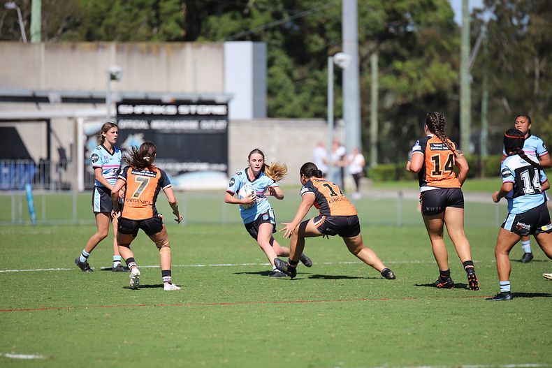 2021 Tarsha Gale Cup Rnd 8 Sharks v WestsTigers