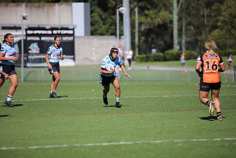 2021 Tarsha Gale Cup Rnd 8 Sharks v WestsTigers