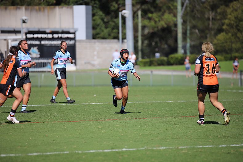 2021 Tarsha Gale Cup Rnd 8 Sharks v WestsTigers