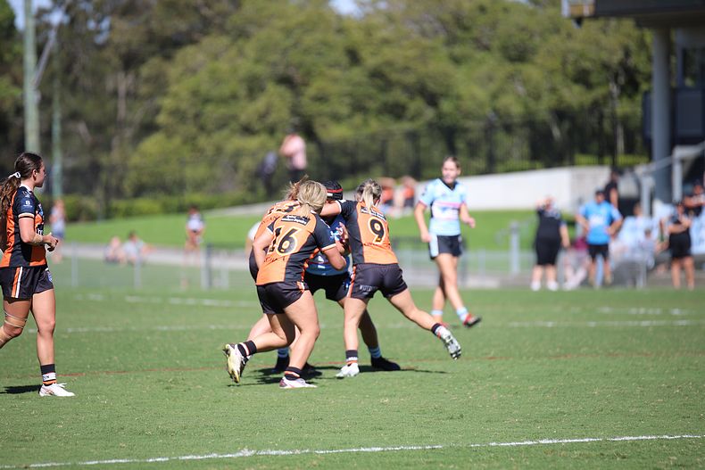 2021 Tarsha Gale Cup Rnd 8 Sharks v WestsTigers