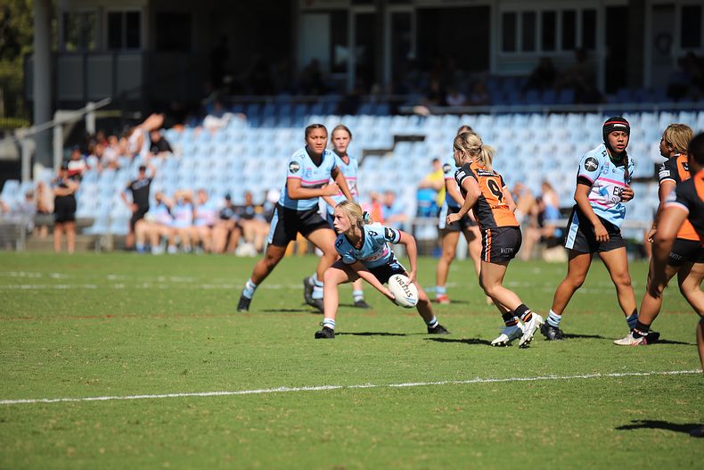 2021 Tarsha Gale Cup Rnd 8 Sharks v WestsTigers