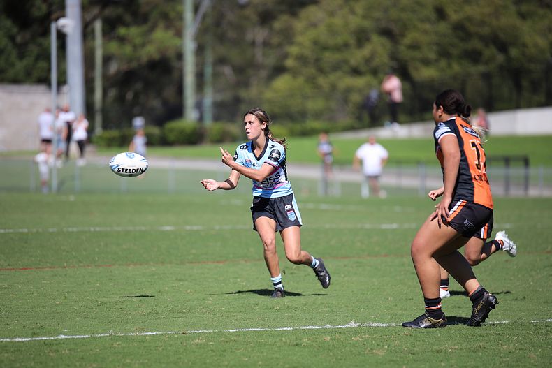 2021 Tarsha Gale Cup Rnd 8 Sharks v WestsTigers