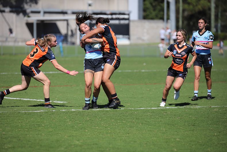 2021 Tarsha Gale Cup Rnd 8 Sharks v WestsTigers