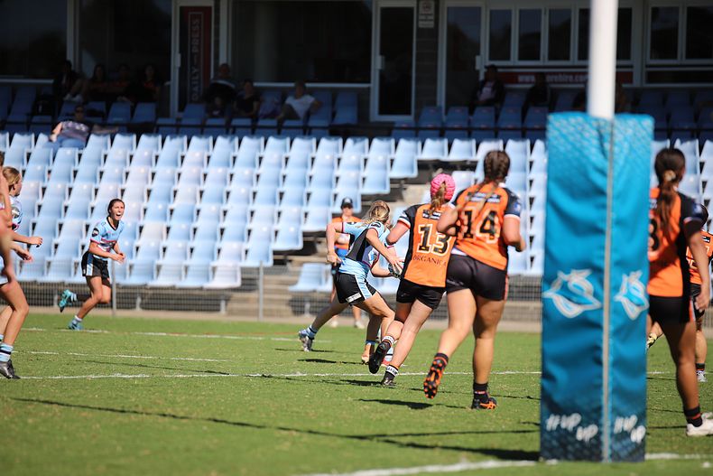 2021 Tarsha Gale Cup Rnd 8 Sharks v WestsTigers