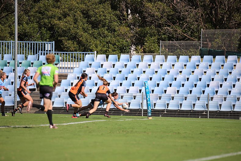 2021 Tarsha Gale Cup Rnd 8 Sharks v WestsTigers