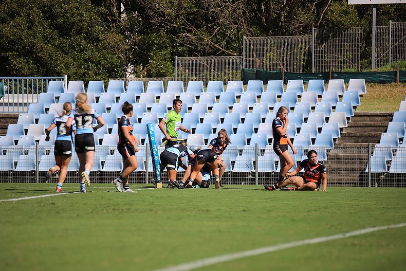 2021 Tarsha Gale Cup Rnd 8 Sharks v WestsTigers