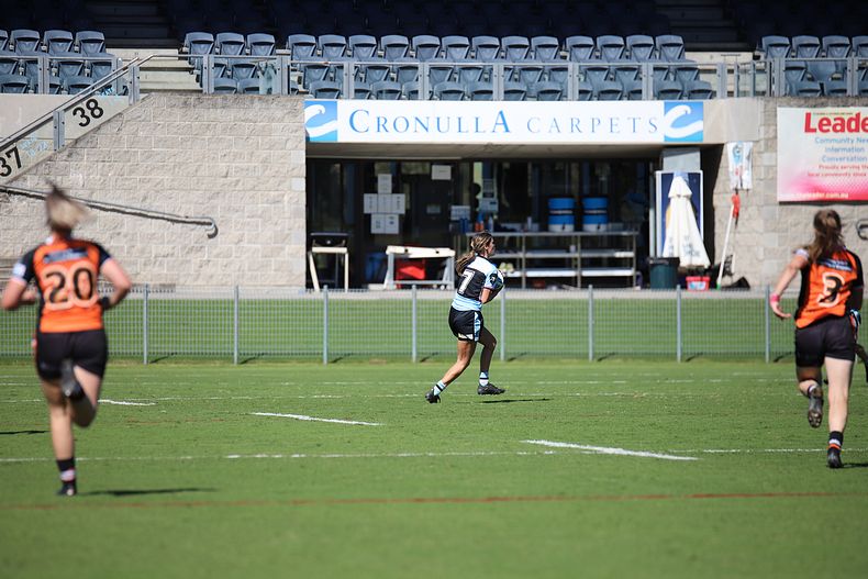 2021 Tarsha Gale Cup Rnd 8 Sharks v WestsTigers