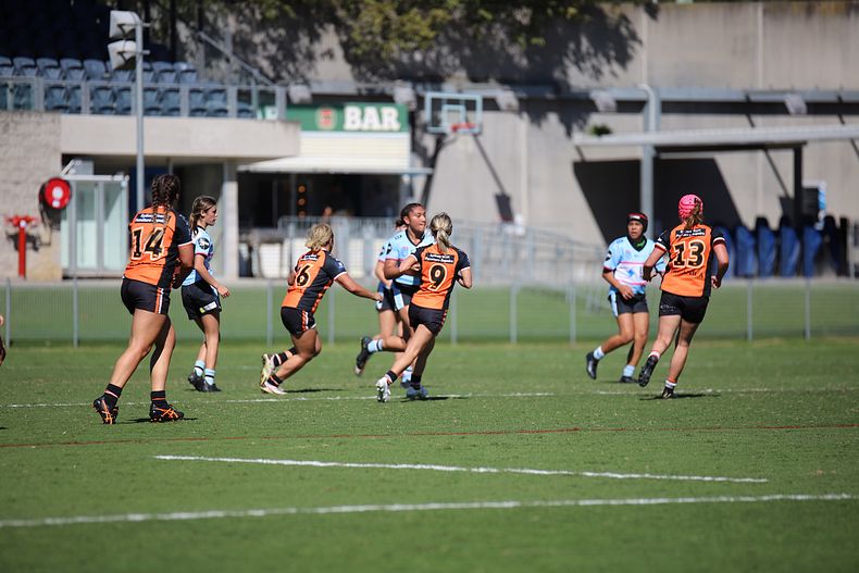 2021 Tarsha Gale Cup Rnd 8 Sharks v WestsTigers