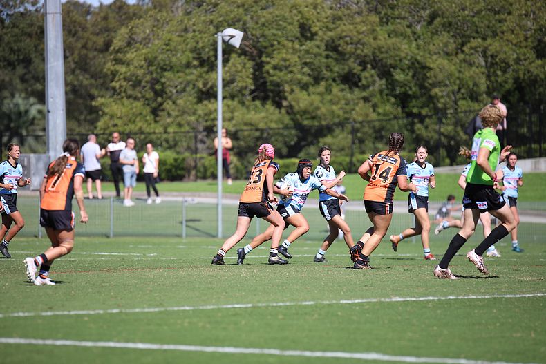 2021 Tarsha Gale Cup Rnd 8 Sharks v WestsTigers