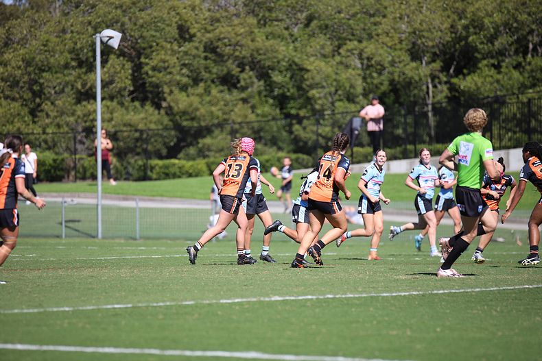 2021 Tarsha Gale Cup Rnd 8 Sharks v WestsTigers