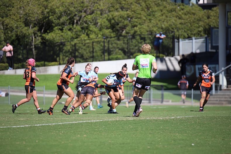 2021 Tarsha Gale Cup Rnd 8 Sharks v WestsTigers