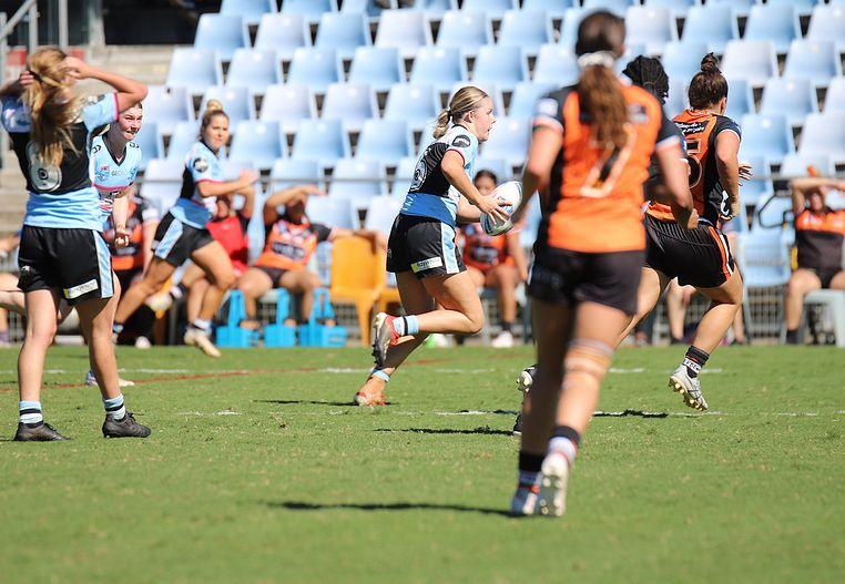 2021 Tarsha Gale Cup Rnd 8 Sharks v WestsTigers