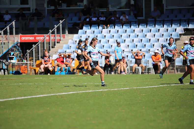 2021 Tarsha Gale Cup Rnd 8 Sharks v WestsTigers