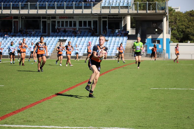 2021 Tarsha Gale Cup Rnd 8 Sharks v WestsTigers