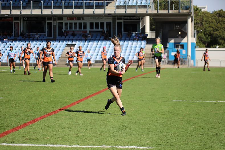 2021 Tarsha Gale Cup Rnd 8 Sharks v WestsTigers