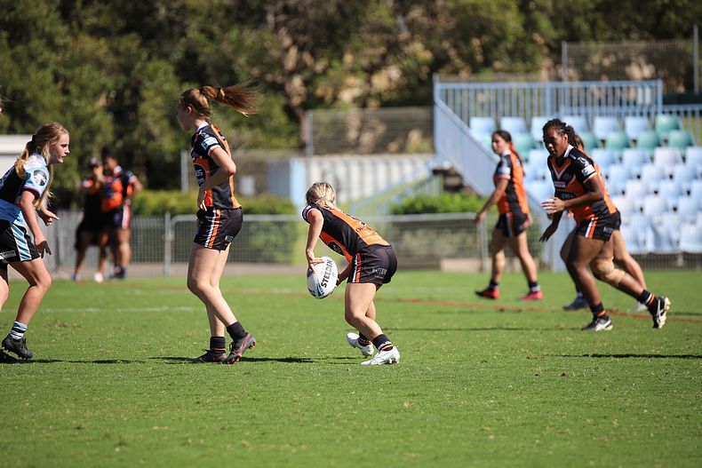 2021 Tarsha Gale Cup Rnd 8 Sharks v WestsTigers
