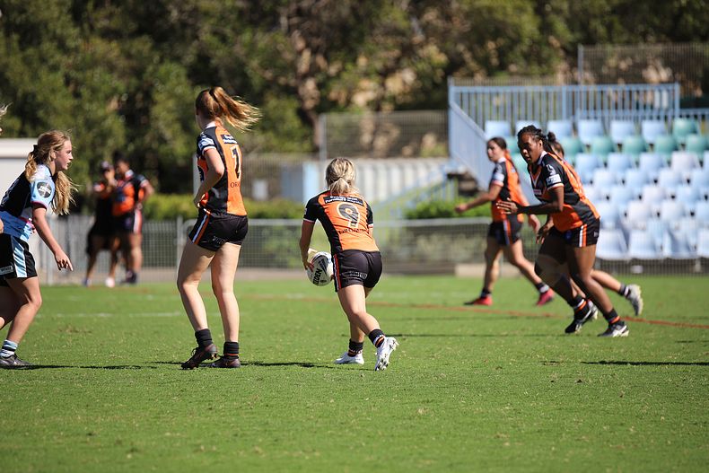 2021 Tarsha Gale Cup Rnd 8 Sharks v WestsTigers