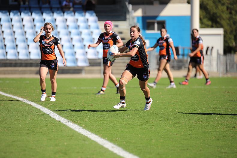 2021 Tarsha Gale Cup Rnd 8 Sharks v WestsTigers