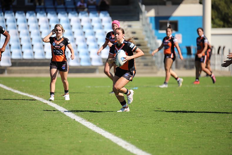 2021 Tarsha Gale Cup Rnd 8 Sharks v WestsTigers