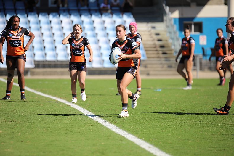 2021 Tarsha Gale Cup Rnd 8 Sharks v WestsTigers