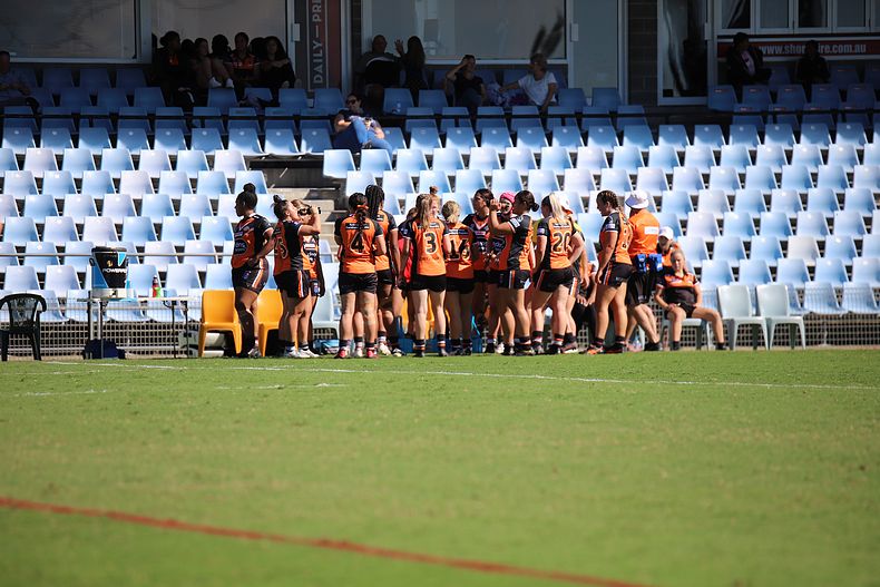 2021 Tarsha Gale Cup Rnd 8 Sharks v WestsTigers