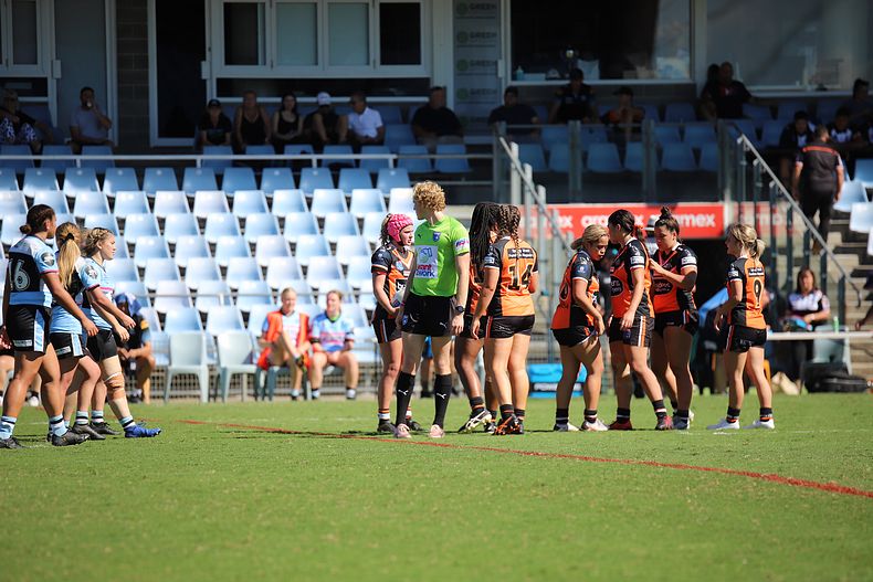 2021 Tarsha Gale Cup Rnd 8 Sharks v WestsTigers