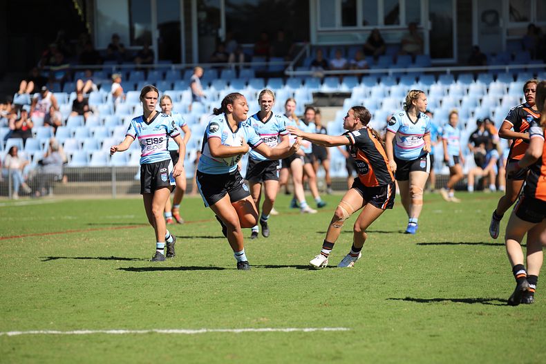 2021 Tarsha Gale Cup Rnd 8 Sharks v WestsTigers