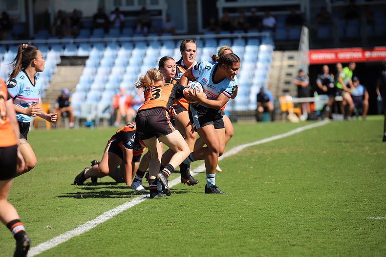 2021 Tarsha Gale Cup Rnd 8 Sharks v WestsTigers