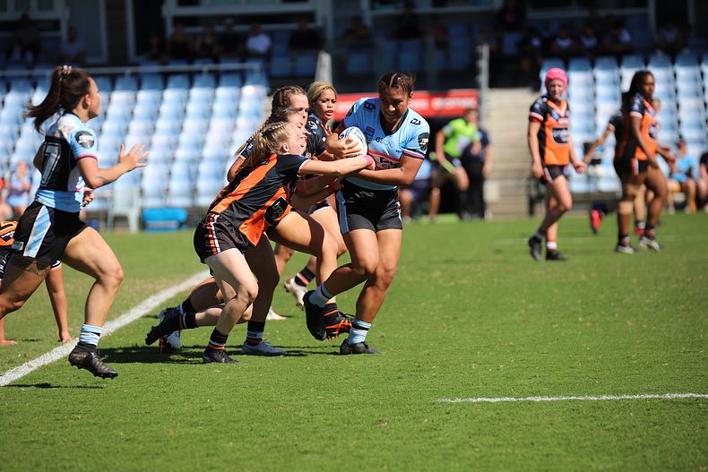 2021 Tarsha Gale Cup Rnd 8 Sharks v WestsTigers