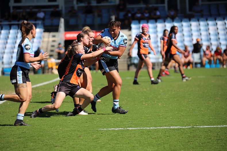 2021 Tarsha Gale Cup Rnd 8 Sharks v WestsTigers