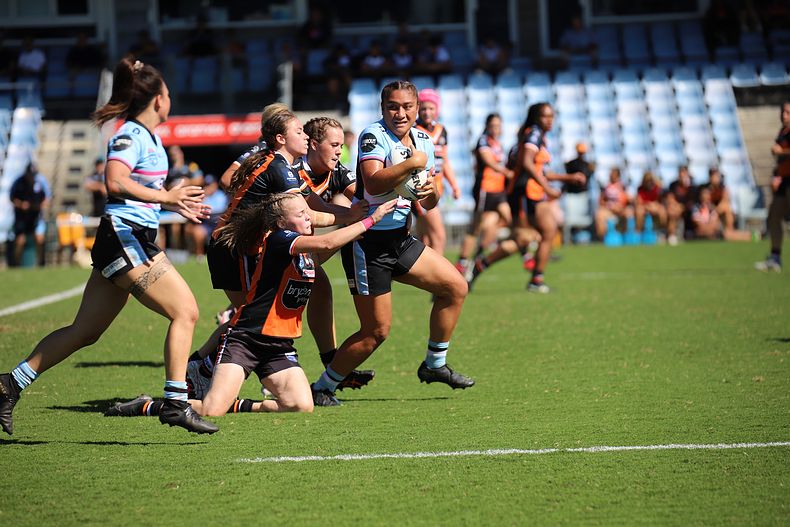 2021 Tarsha Gale Cup Rnd 8 Sharks v WestsTigers