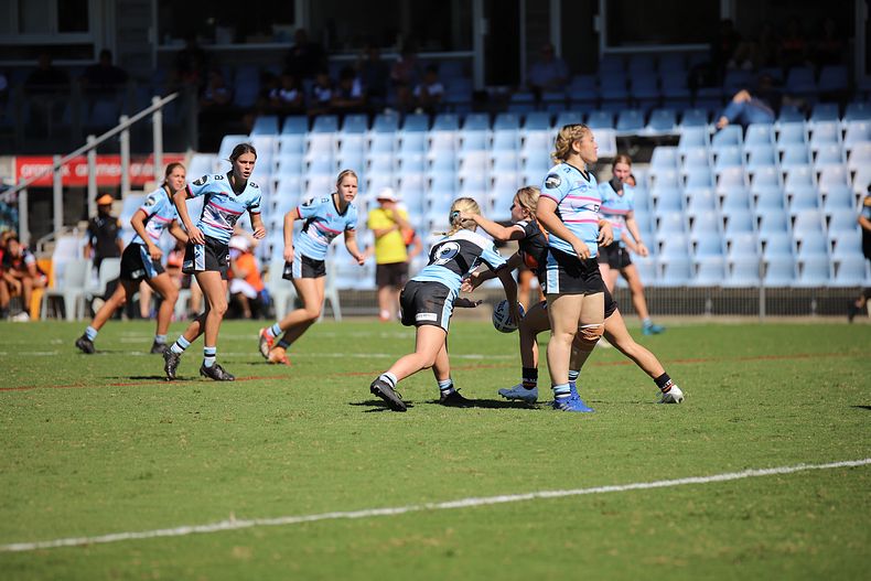 2021 Tarsha Gale Cup Rnd 8 Sharks v WestsTigers